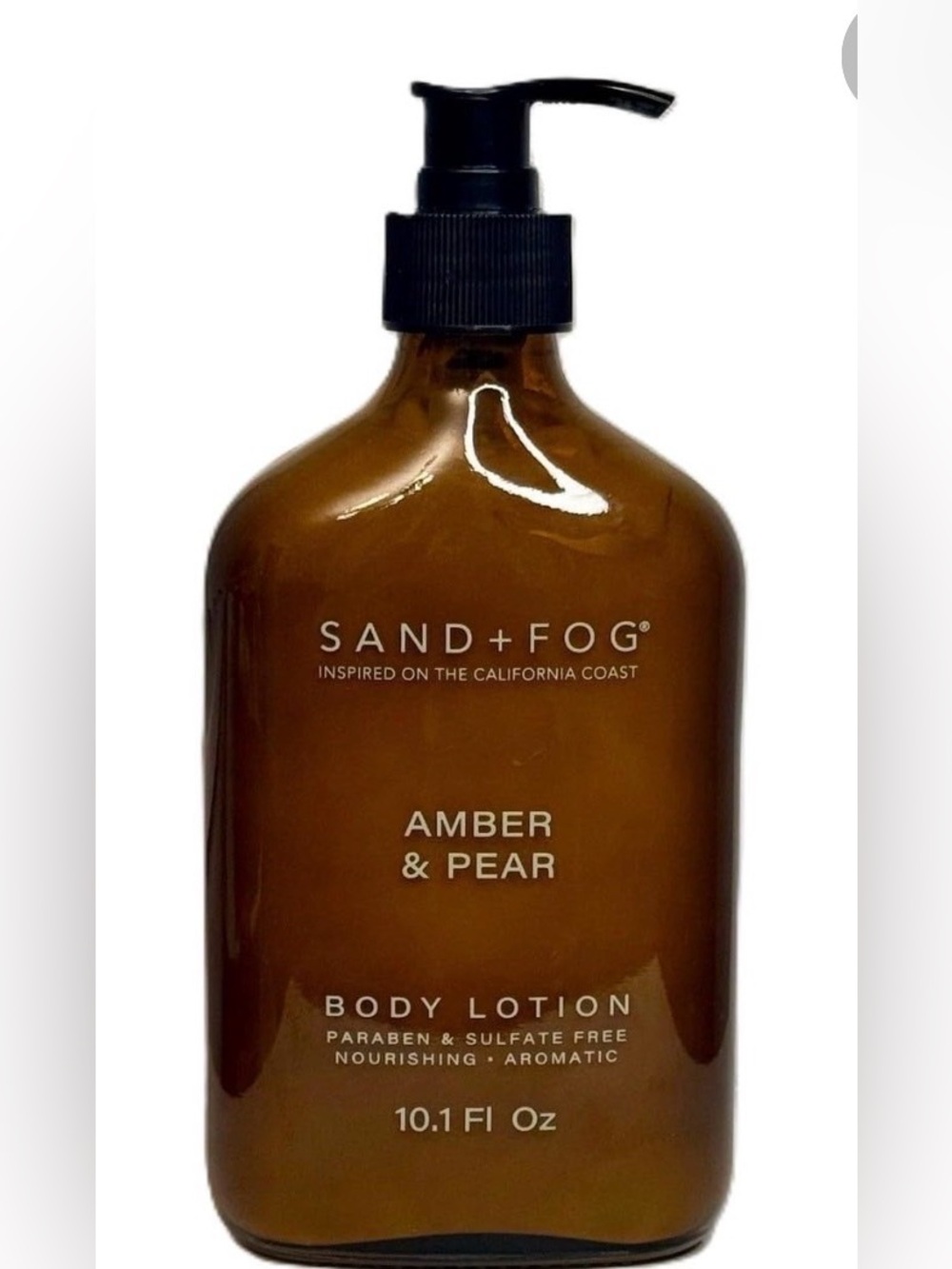 Sand + Fog Amber & Pear Body Lotion — Amber Scented Moisturizer